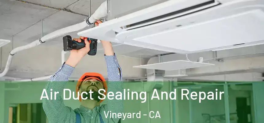  Air Duct Sealing And Repair Vineyard - CA